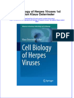 Download textbook Cell Biology Of Herpes Viruses 1St Edition Klaus Osterrieder ebook all chapter pdf 