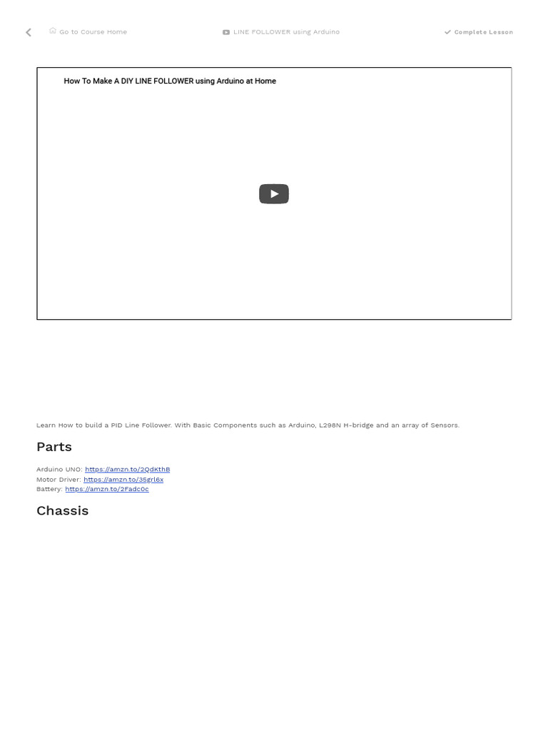 LINE FOLLOWER Using Arduino - MURTAZA'S WORKSHOP | Download Free PDF ...
