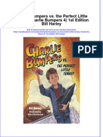 Download textbook Charlie Bumpers Vs The Perfect Little Turkey Charlie Bumpers 4 1St Edition Bill Harley ebook all chapter pdf 