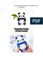 Amigurumi Del Pequeno Panda Patrones Ganchillo Gratis en Espanol