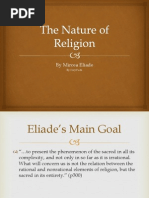 Mircea Eliade - The Nature of Religion