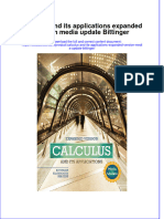 Download pdf Calculus And Its Applications Expanded Version Media Update Bittinger ebook full chapter 