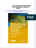 Textbook Collecting Processing and Presenting Geoscientific Information Martin H Trauth Ebook All Chapter PDF