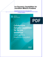 Download textbook Collaborative Dynamic Capabilities For Service Innovation Mitsuru Kodama ebook all chapter pdf 