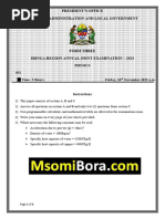 PHYSICS - Questions N Answers - MSOMIBORA - COM-1