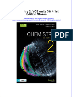 Textbook Chemistry 2 Vce Units 3 4 1St Edition Stokes Ebook All Chapter PDF