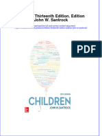 Download pdf Children Thirteenth Edition Edition John W Santrock ebook full chapter 