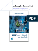 PDF Canadian Tax Principles Clarence Byrd Ebook Full Chapter