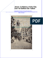 Download textbook Colonial Lahore A History Of The City And Beyond 1St Edition Ian Talbot ebook all chapter pdf 