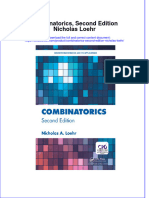 Textbook Combinatorics Second Edition Nicholas Loehr Ebook All Chapter PDF