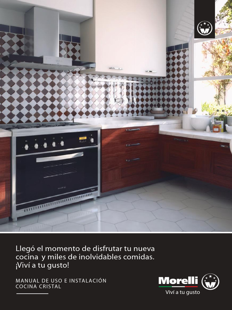 Manual de Uso Cocina Morelli Cristal 600 | PDF | Estufa de cocina ...