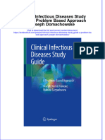 PDF Clinical Infectious Diseases Study Guide A Problem Based Approach Joseph Domachowske Ebook Full Chapter