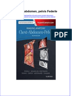 Download textbook Chest Abdomen Pelvis Federle ebook all chapter pdf 