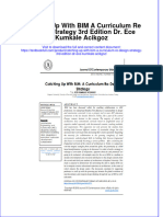 Download full chapter Catching Up With Bim A Curriculum Re Design Strategy 3Rd Edition Dr Ece Kumkale Acikgoz pdf docx