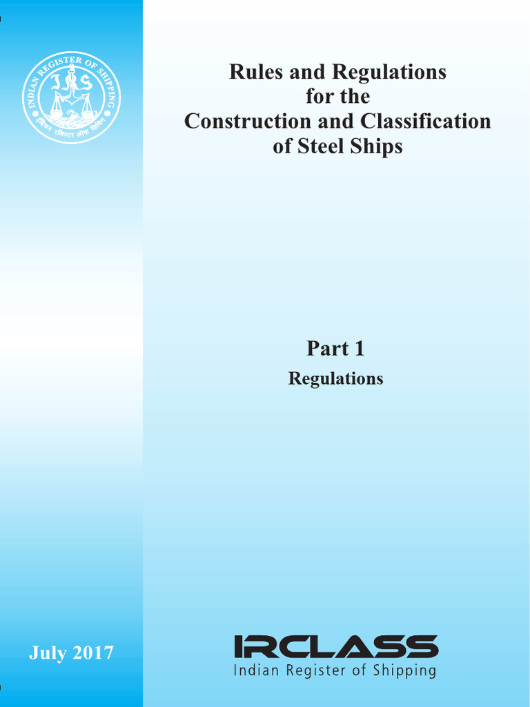 Main Rules July 2017 | PDF | Marine Propulsion | Boiler