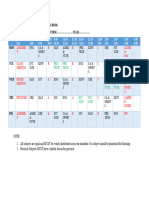 Sample Timetable For Junior School