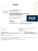 CURSO DE EXTENSÃO - GESTÃO DO CONHECIMENTO E MAPEAMENTO DE COMPETÊNCIAS-Willian Ramos de Souza