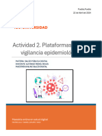 Actividad 2. Plataformas para La Vigilancia Epidemiológica