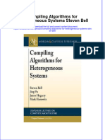 Textbook Compiling Algorithms For Heterogeneous Systems Steven Bell Ebook All Chapter PDF