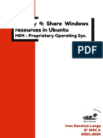 Compartir Recursos de Windows A Un Cliente Linux