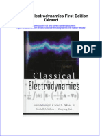 PDF Classical Electrodynamics First Edition Deraad Ebook Full Chapter