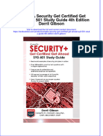 Textbook Comptia Security Get Certified Get Ahead Sy0 501 Study Guide 4Th Edition Darril Gibson Ebook All Chapter PDF