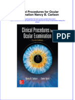 Download textbook Clinical Procedures For Ocular Examination Nancy B Carlson ebook all chapter pdf 