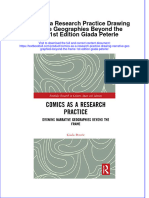 Textbook Comics As A Research Practice Drawing Narrative Geographies Beyond The Frame 1St Edition Giada Peterle Ebook All Chapter PDF