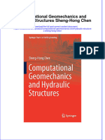 Textbook Computational Geomechanics and Hydraulic Structures Sheng Hong Chen Ebook All Chapter PDF