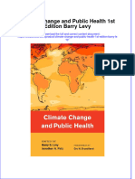 Download textbook Climate Change And Public Health 1St Edition Barry Levy ebook all chapter pdf 