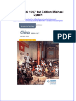 Download pdf China 1839 1997 1St Edition Michael Lynch ebook full chapter 