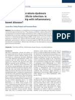 The Intestinal Microbiota Dysbiosis and Clostridium Difficile Infection: Is There A Relationship With Inflammatory Bowel Disease?