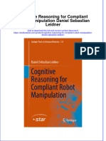 Textbook Cognitive Reasoning For Compliant Robot Manipulation Daniel Sebastian Leidner Ebook All Chapter PDF