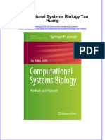 Download textbook Computational Systems Biology Tao Huang ebook all chapter pdf 