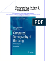 Textbook Computed Tomography of The Lung A Pattern Approach 2Nd Edition Johny A Verschakelen Ebook All Chapter PDF