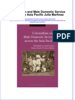 Download textbook Colonialism And Male Domestic Service Across The Asia Pacific Julia Martinez ebook all chapter pdf 