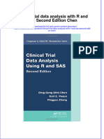 Textbook Clinical Trial Data Analysis With R and Sas Second Edition Chen Ebook All Chapter PDF