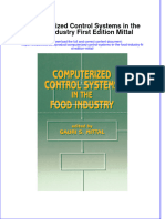 Textbook Computerized Control Systems in The Food Industry First Edition Mittal Ebook All Chapter PDF