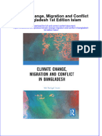 Full Chapter Climate Change Migration and Conflict in Bangladesh 1St Edition Islam PDF