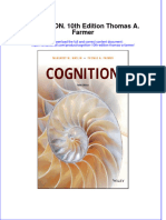 Download pdf Cognition 10Th Edition Thomas A Farmer ebook full chapter 