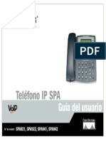 Teléfono IP SPA. Guía del usuario SPA921, SPA922, SPA941, SPA942. N.º de modelo. Voice