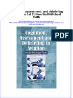 Download textbook Cognition Assessment And Debriefing In Aviation 1St Edition Wolff Michael Roth ebook all chapter pdf 