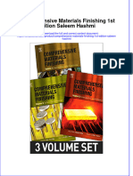 Textbook Comprehensive Materials Finishing 1St Edition Saleem Hashmi Ebook All Chapter PDF