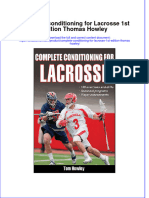Download textbook Complete Conditioning For Lacrosse 1St Edition Thomas Howley ebook all chapter pdf 