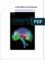 Download pdf Cognition 6Th Edition Scott Sinnett ebook full chapter 
