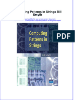 Textbook Computing Patterns in Strings Bill Smyth Ebook All Chapter PDF