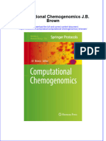 Textbook Computational Chemogenomics J B Brown Ebook All Chapter PDF