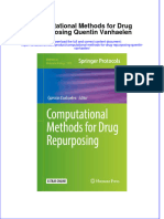 Download textbook Computational Methods For Drug Repurposing Quentin Vanhaelen ebook all chapter pdf 
