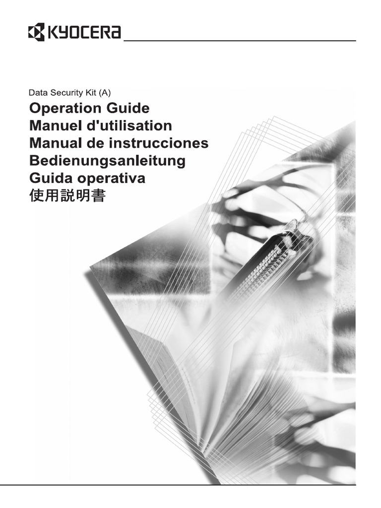 KM-3035 - 4035 - 5035 - Data Security KIT A | PDF | Icon (Computing ...