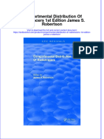 Textbook Compartmental Distribution of Radiotracers 1St Edition James S Robertson Ebook All Chapter PDF